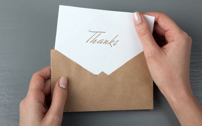 Personalized Thank-You Notes for Customers