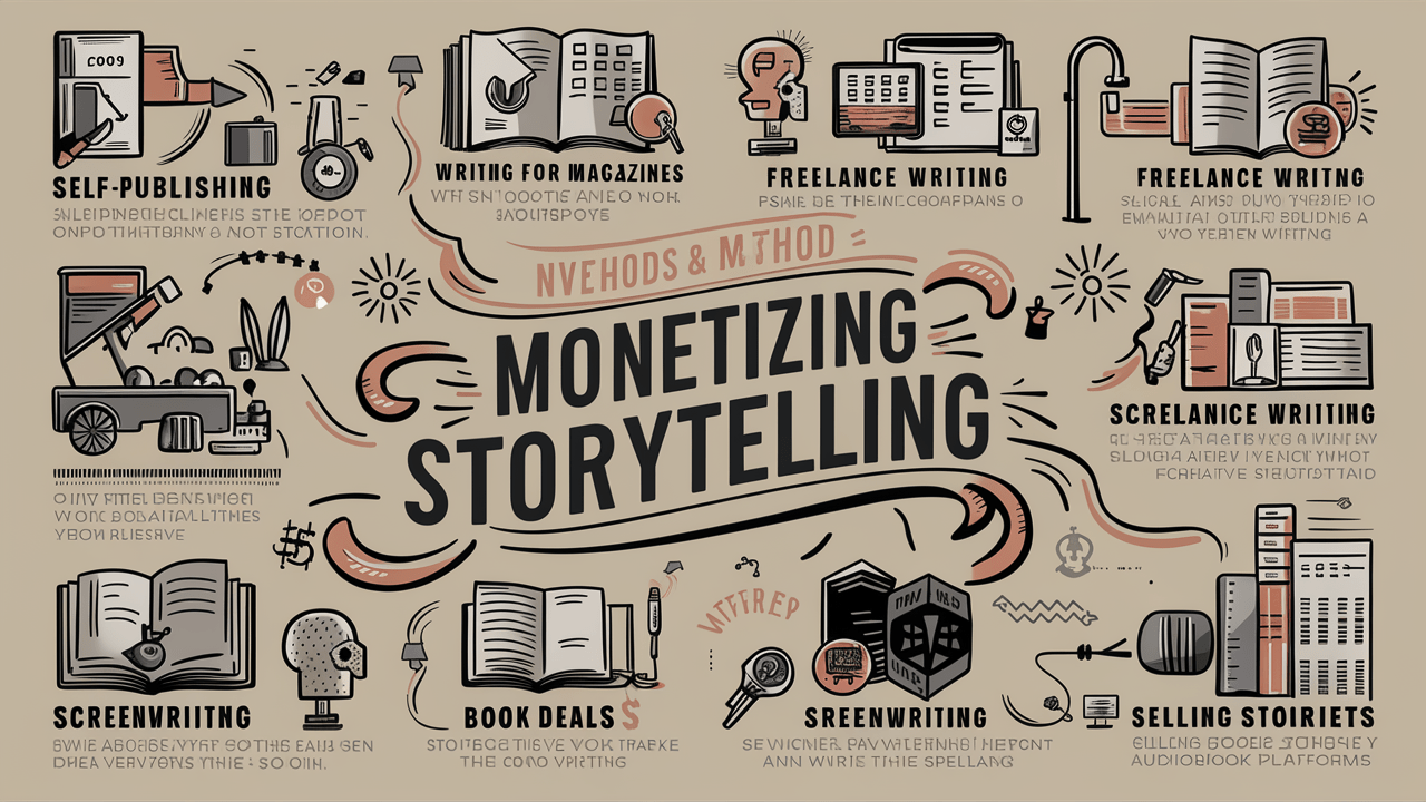 6 Ways to Make Money Writing Stories