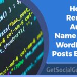 How to Remove Author Name from WordPress Posts Easily