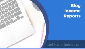 Blog income report showing earnings and revenue sources