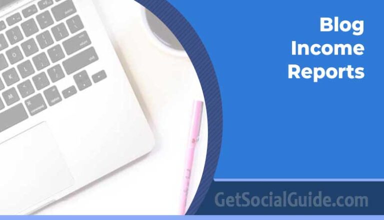 Blog income report showing earnings and revenue sources