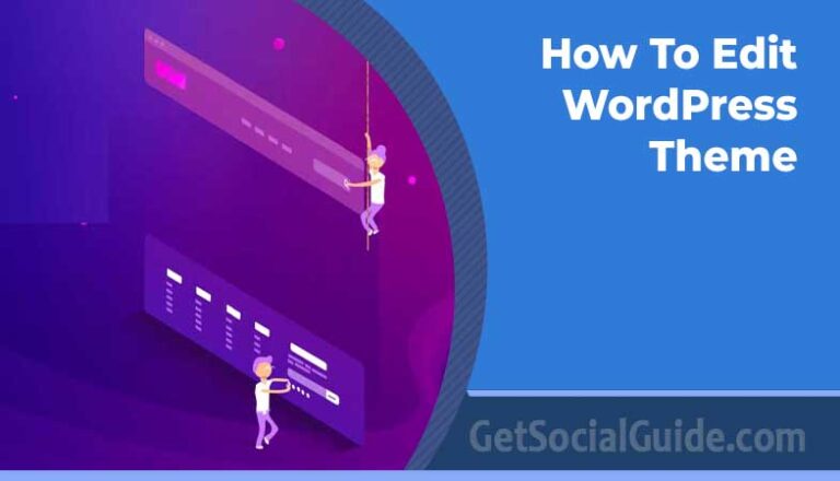 how to edit wordpress theme dashboard customization