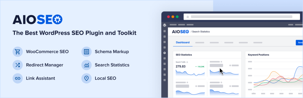 Best 5 Wordpress SEO Plugins To Optimize Your Website 4 3. All in One SEO (AIOSEO): The Complete SEO Suite