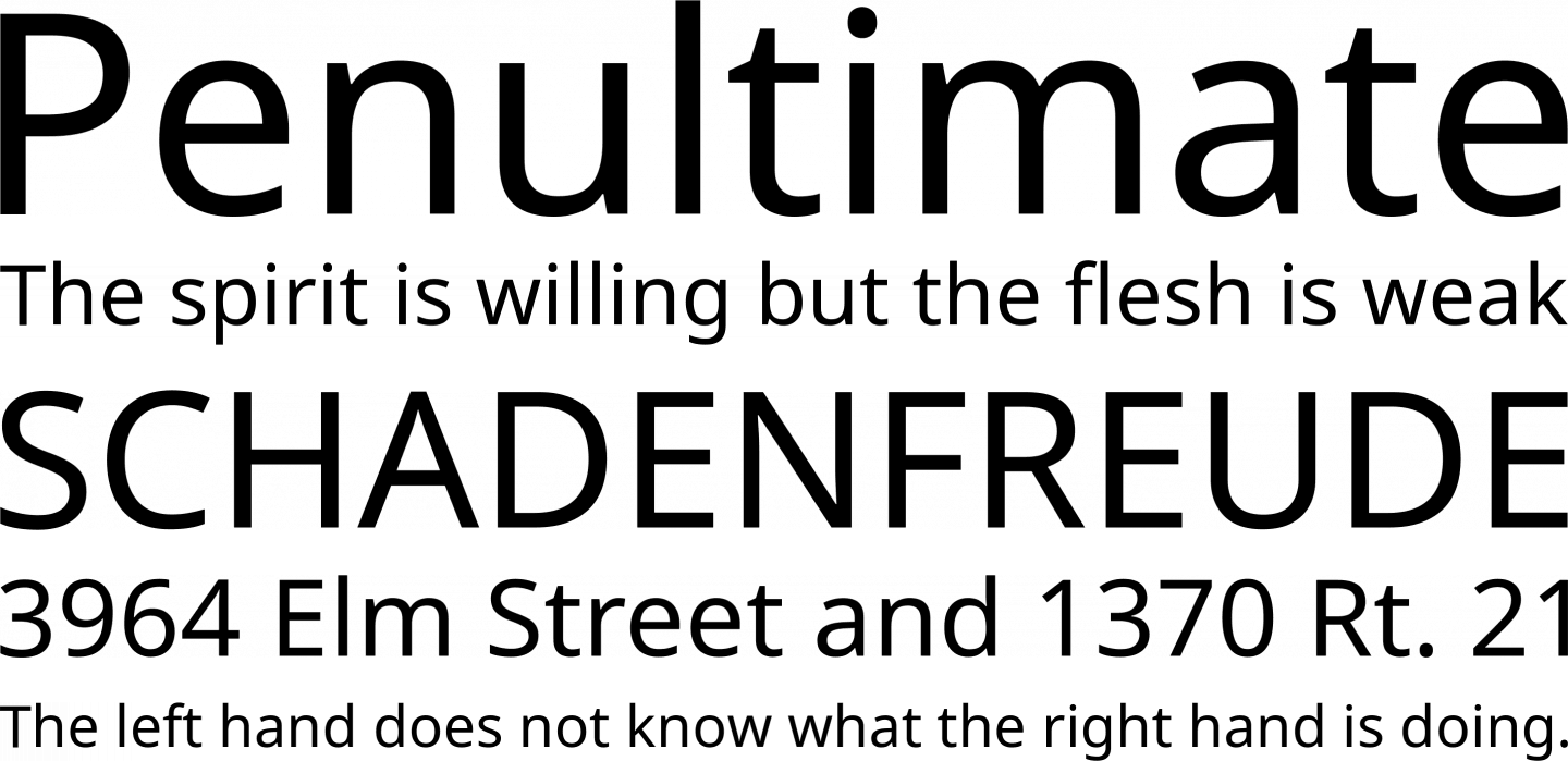 Best Google Fonts For Web Development 5 Noto Sans font specimen showing extensive character support