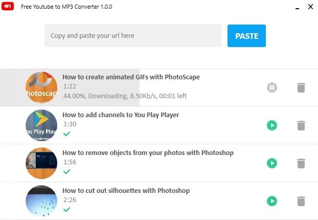 Best YouTube to MP3 Converter 12 Notmp3 Free YouTube to MP3 Converter application interface