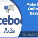 Chart showing Facebook ads cost ranges and pricing models including CPC, CPM, and daily budgets.