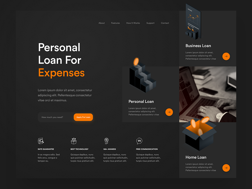 Another Dribbble concept by Elegant Themes featuring a clean SaaS landing page