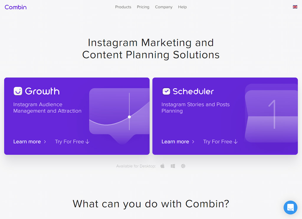 Combin Instagram growth tool