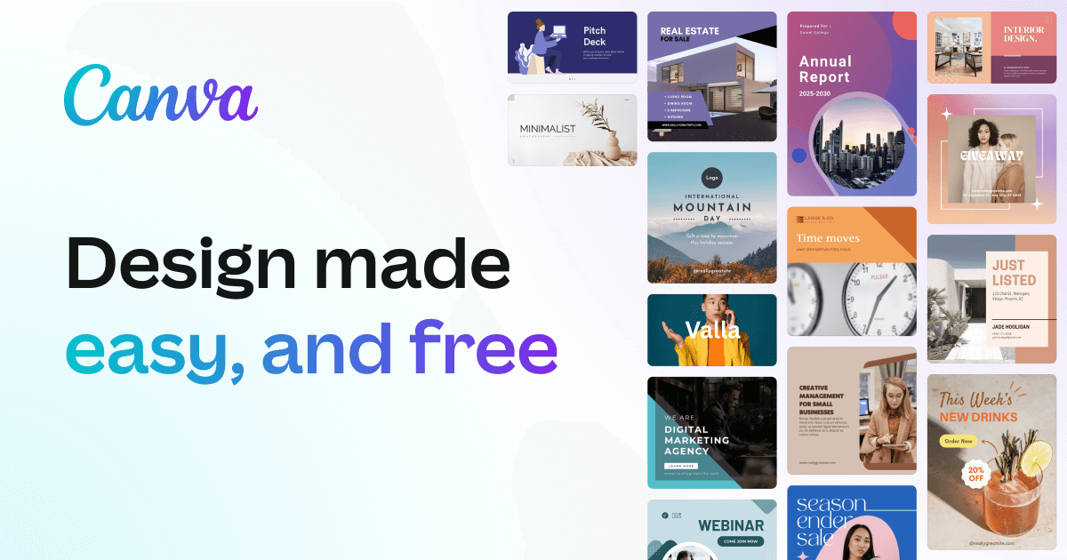 Canva Free content creation platform