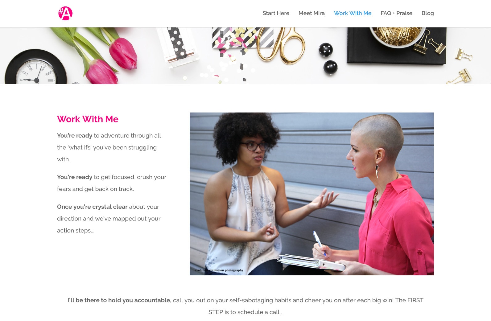 Mira Joleigh life coach for ambitious women in their 20s and 30s