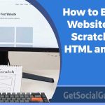 A professional developer workspace showing clean HTML and CSS code on a monitor.