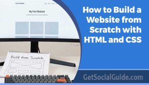 A professional developer workspace showing clean HTML and CSS code on a monitor.