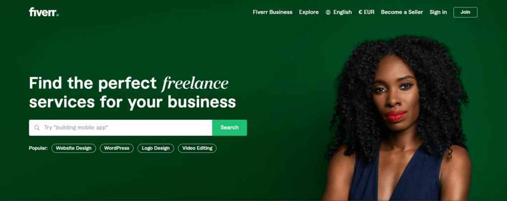 Fiverr freelance platform