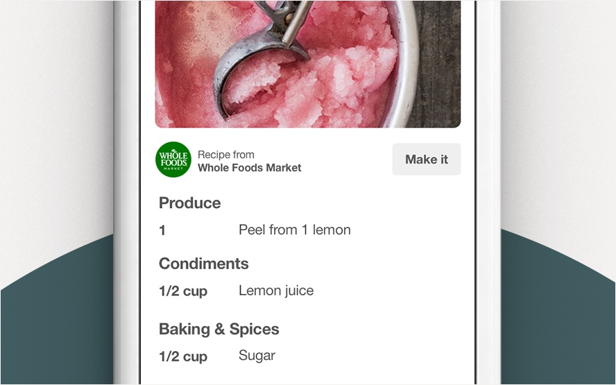 Pinterest Advertising Strategies 30 Recipe rich pin with ingredients and instructions