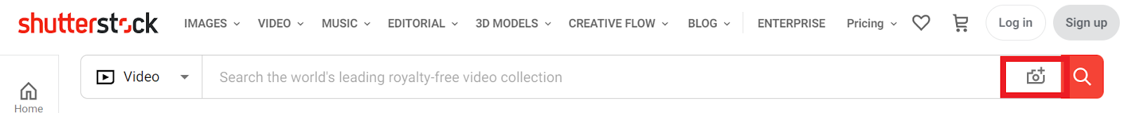 Reverse Video Search 8 Shutterstock search by image interface for video reverse search