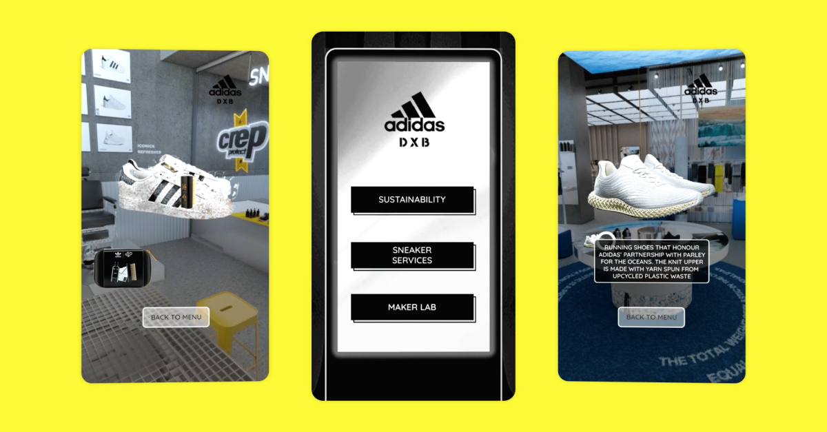 Adidas Canada Dynamic Product Ads on Snapchat