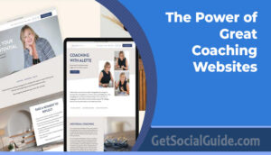 powerful coaching website design example