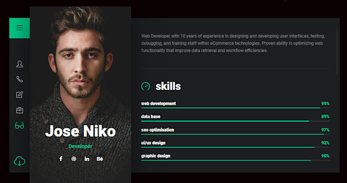 Tips to Starting as a Freelancer on Fiverr 3 Fiverr portfolio example showing multiple design samples and project descriptions