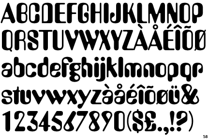 Identifont website questionnaire interface for font identification by characteristics