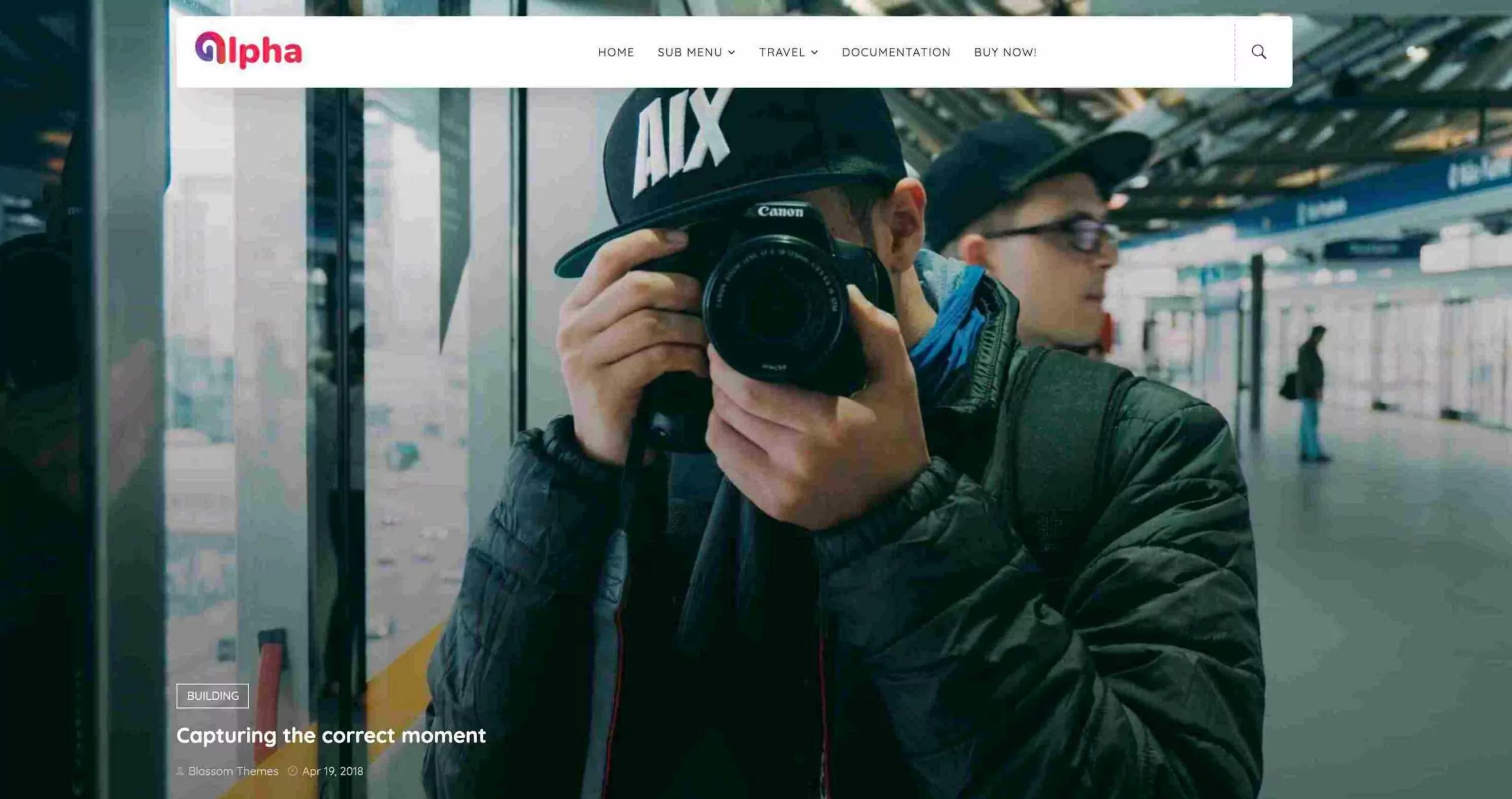 Top 5 High Quality AdSense Friendly Free Blogger Templates 31 Alpha blogger template