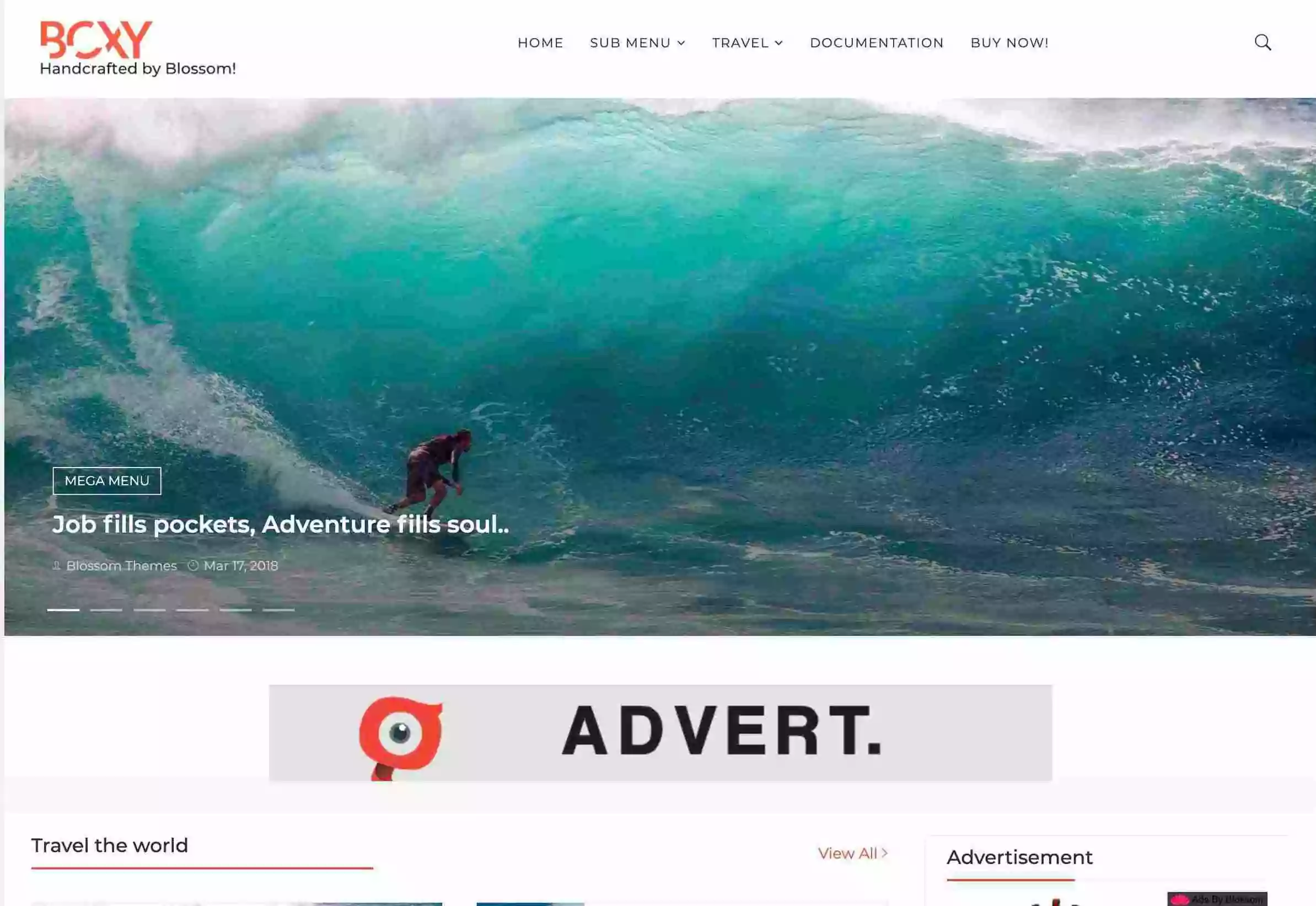 Top 5 High Quality AdSense Friendly Free Blogger Templates 27 Boxy blogger template