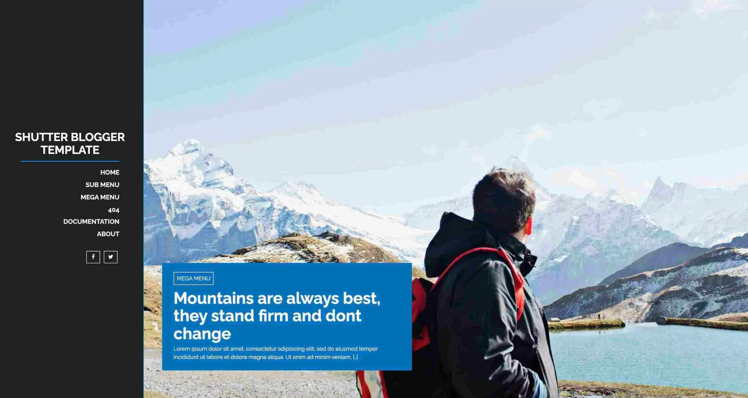 Top 5 High Quality AdSense Friendly Free Blogger Templates 30 Shutter Blogger Template scaled