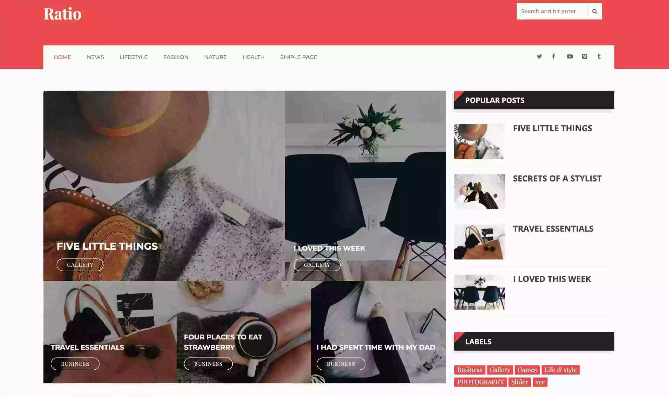 Top 5 High Quality AdSense Friendly Free Blogger Templates 35 ratio theme
