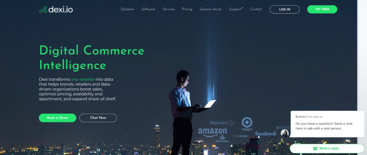 Web Crawler Tools 11 Dexi.io cloud-based web crawler with data extraction and monitoring dashboards