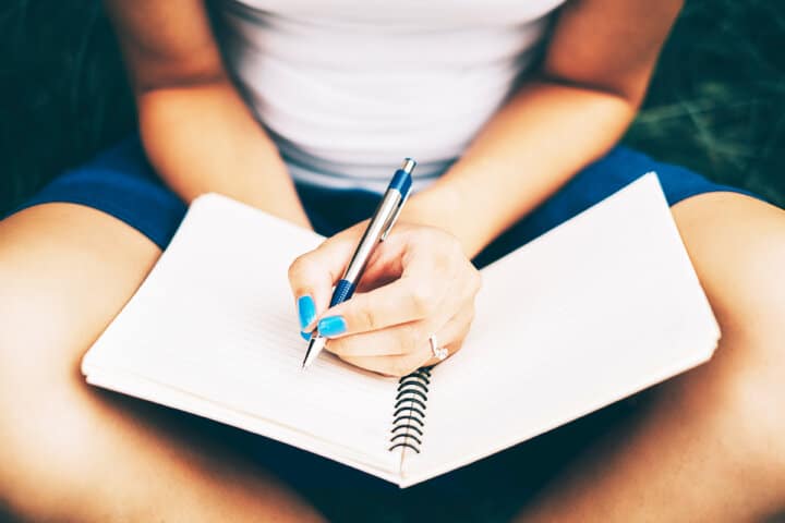 Freelance writer calculating earnings and managing payments