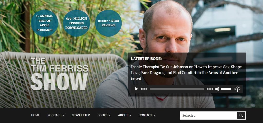 Tim Ferriss's personal blog, known for life hacks, productivity tips, and interviews with world-class performers - What is a Personal Blog? (2026 Edition: The Ultimate Guide)