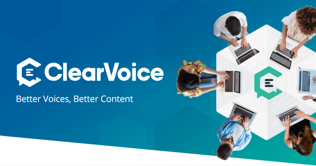 Top 10 Freelance Writing Platforms 7 ClearVoice content marketplace connecting professional freelance writers with brands for high-quality content creation