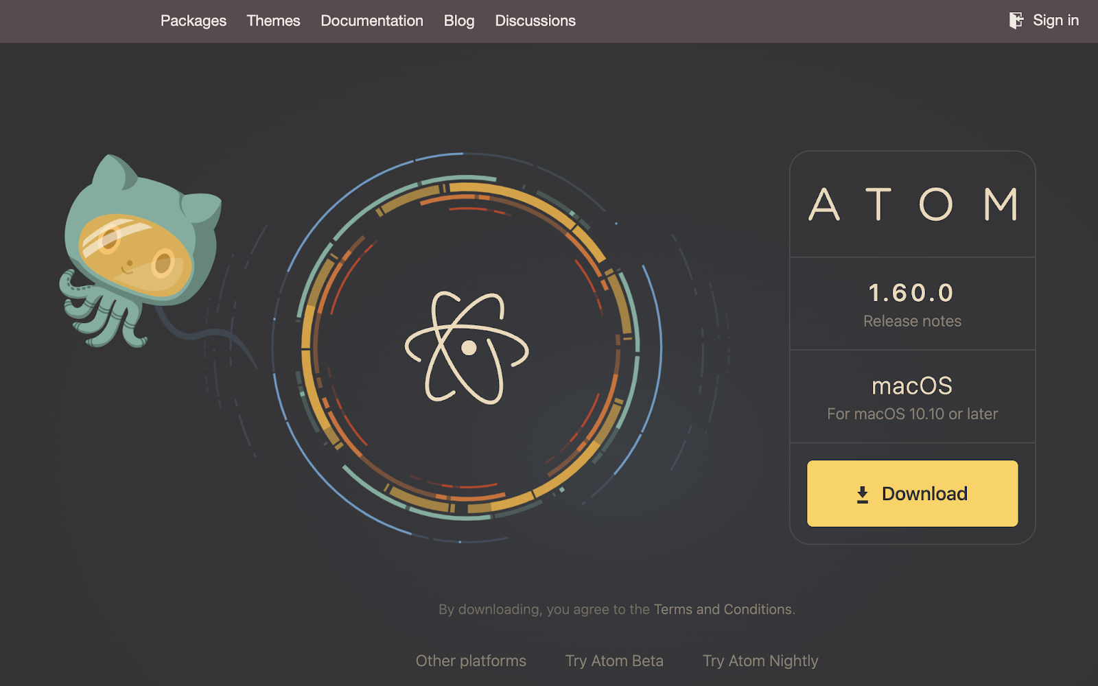 Atom code editor interface showing multiple open tabs, a file tree sidebar, and a customizable theme with syntax highlighting.