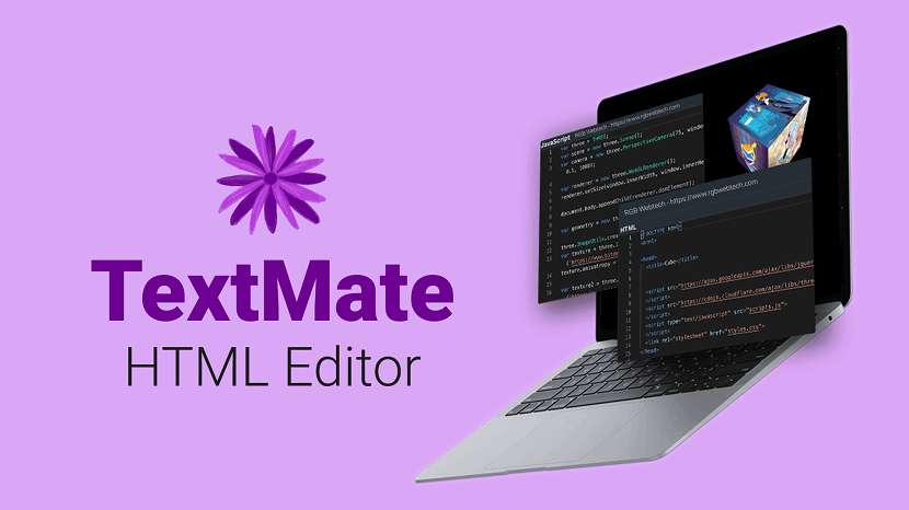 TextMate code editor interface