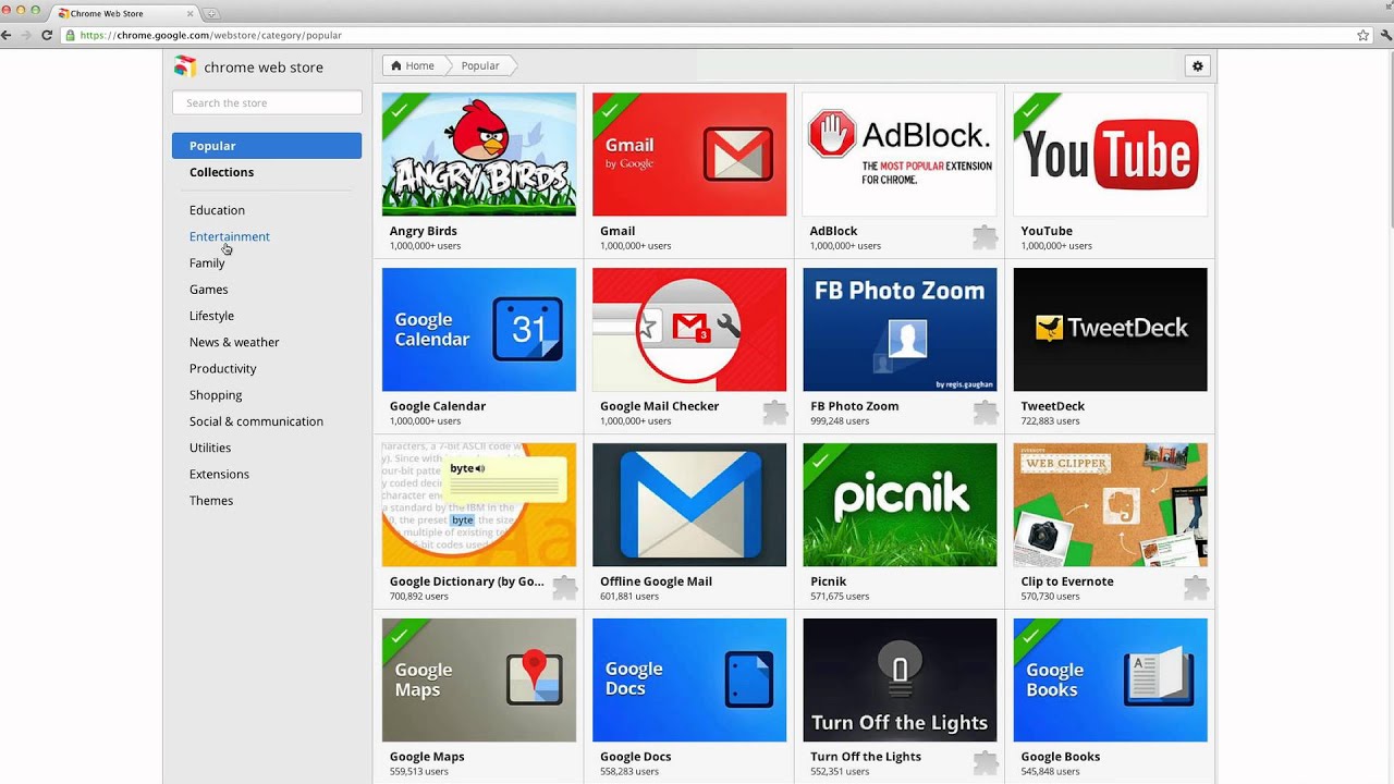 YouTube thumbnail showing how to discover apps in the Chrome Web Store – step‑by‑step guide for finding extensions