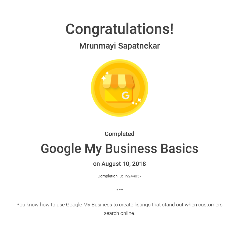 Google Business Profile Fundamentals Course 2026