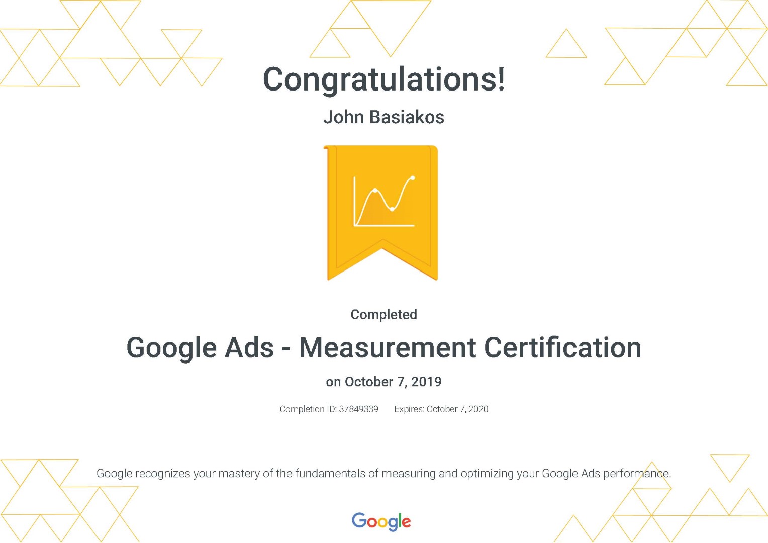 Google Ads Measurement Certification 2026