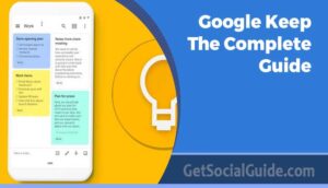 Interface of Google Keep app showing organized color-coded digital notes and checklists