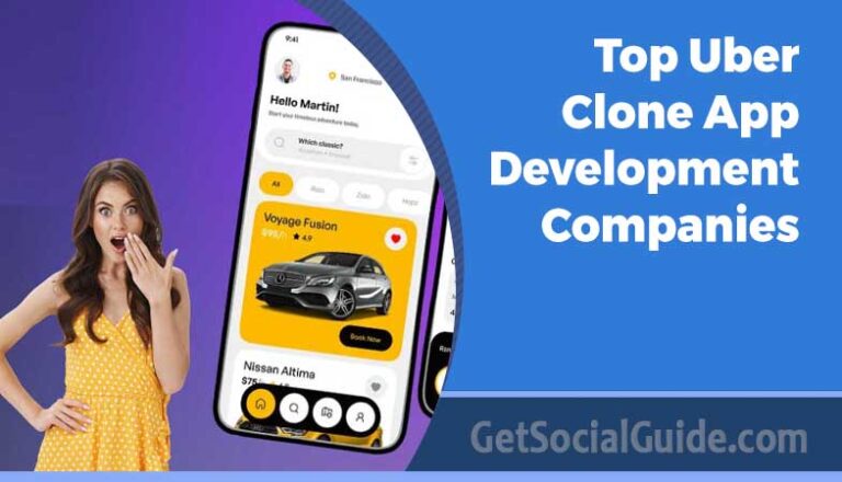 Comparison of top 8 Uber clone app development companies for ride-hailing startups.
