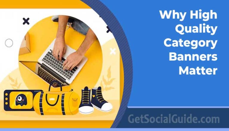 Comparison between a blurry low-resolution image and a crisp eCommerce banner.