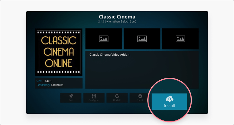Vintage film camera icon representing Classic Cinema Online, a niche website dedicated to streaming free classic films, film noir, and old Hollywood musicals.