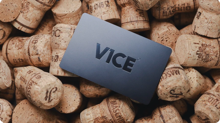 V1CE premium metal contactless business card with NFC technology and sleek design